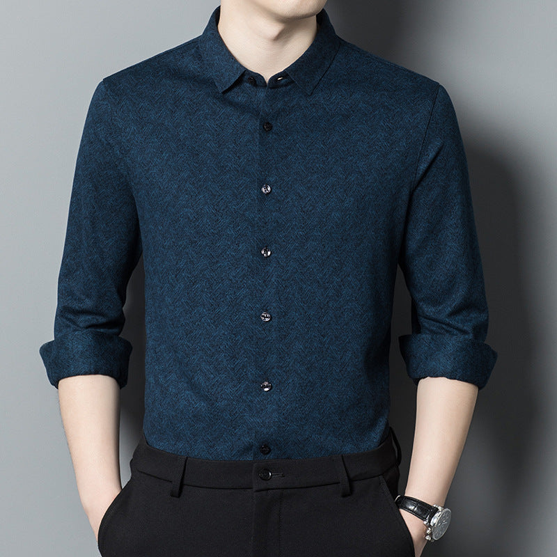 Casual Print Overhemd