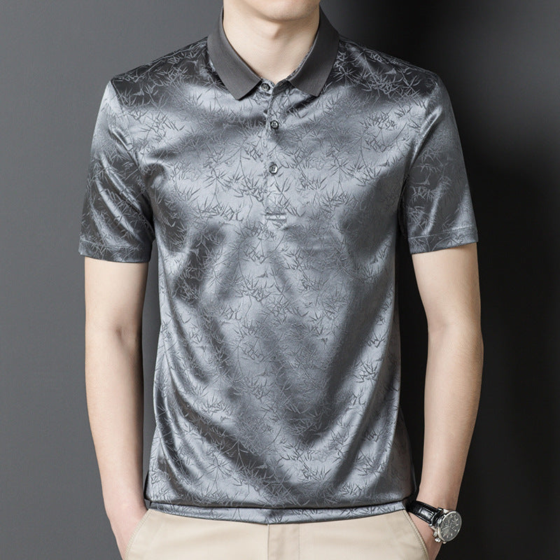 Glanzende Polo Heren