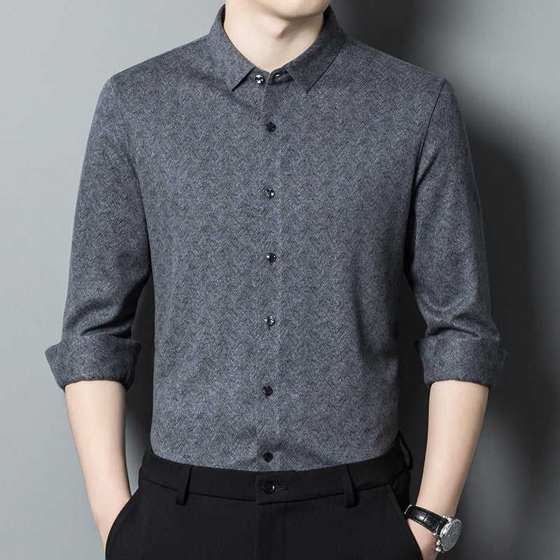 Casual Print Overhemd