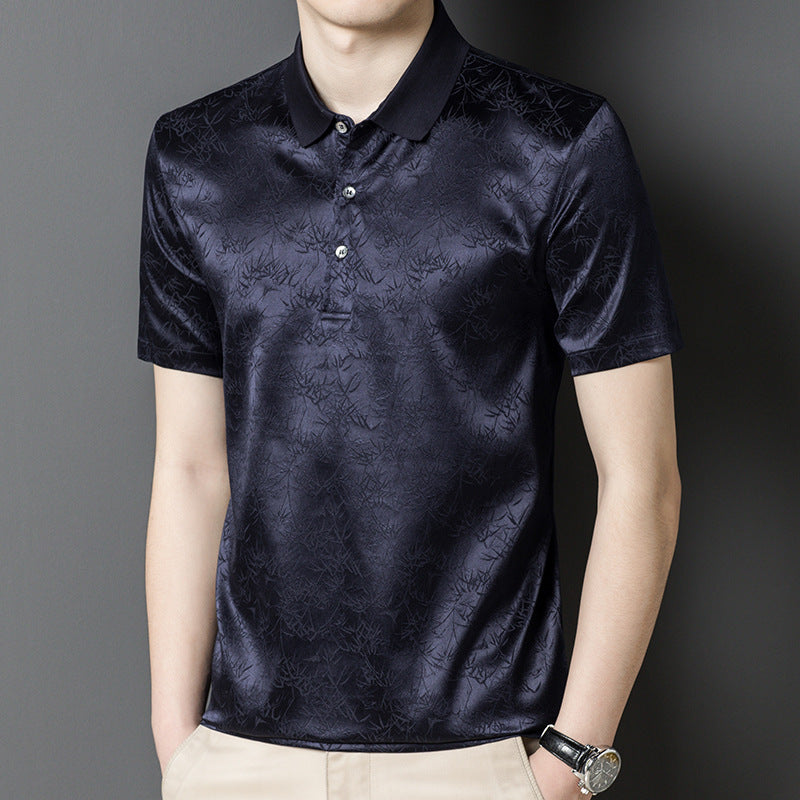 Glanzende Polo Heren
