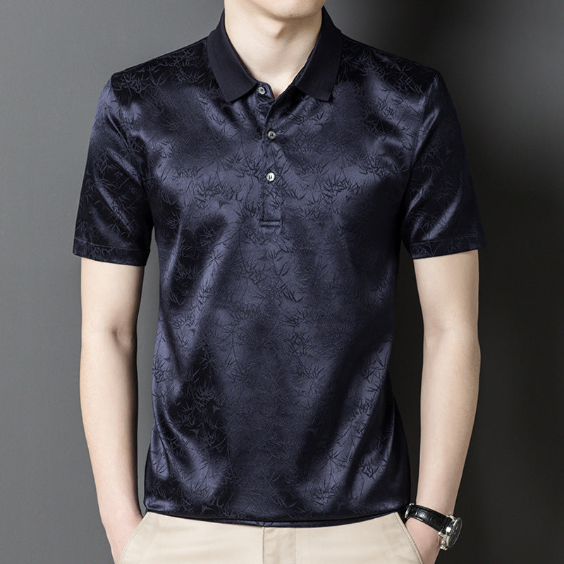 Glanzende Polo Heren