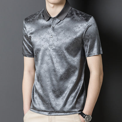 Glanzende Polo Heren
