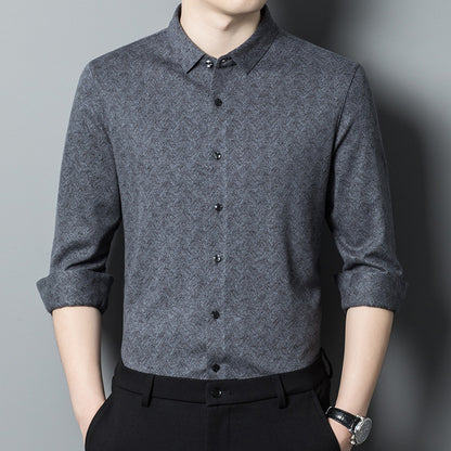 Casual Print Overhemd