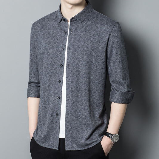 Casual Print Overhemd