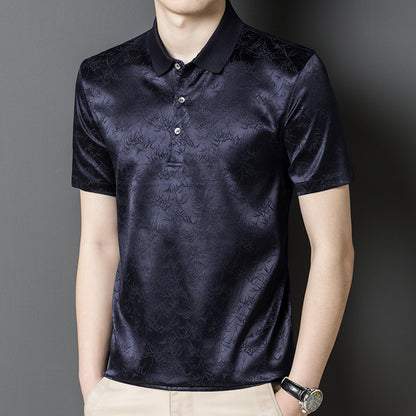 Glanzende Polo Heren