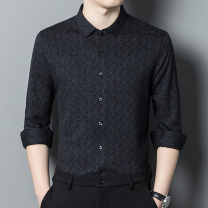 Casual Print Overhemd